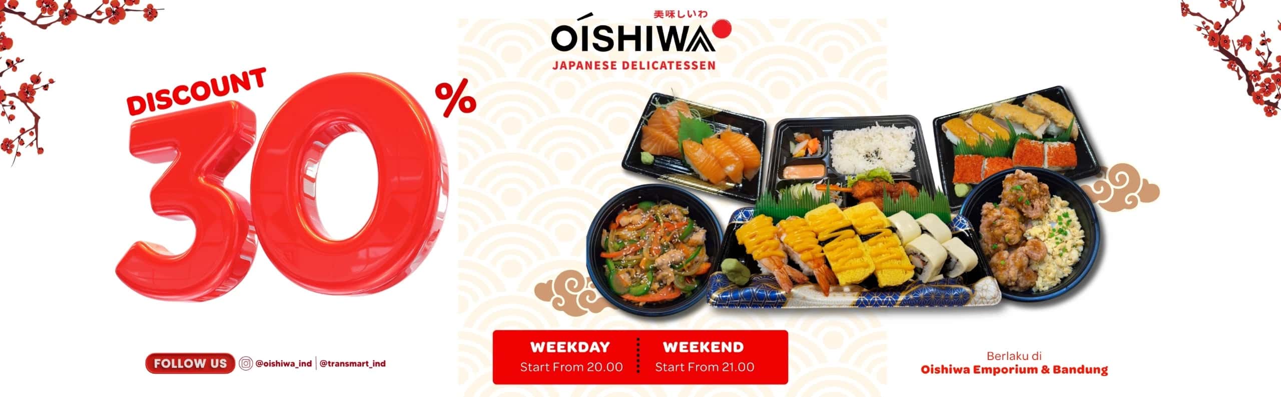 Hero Banner oishiwa